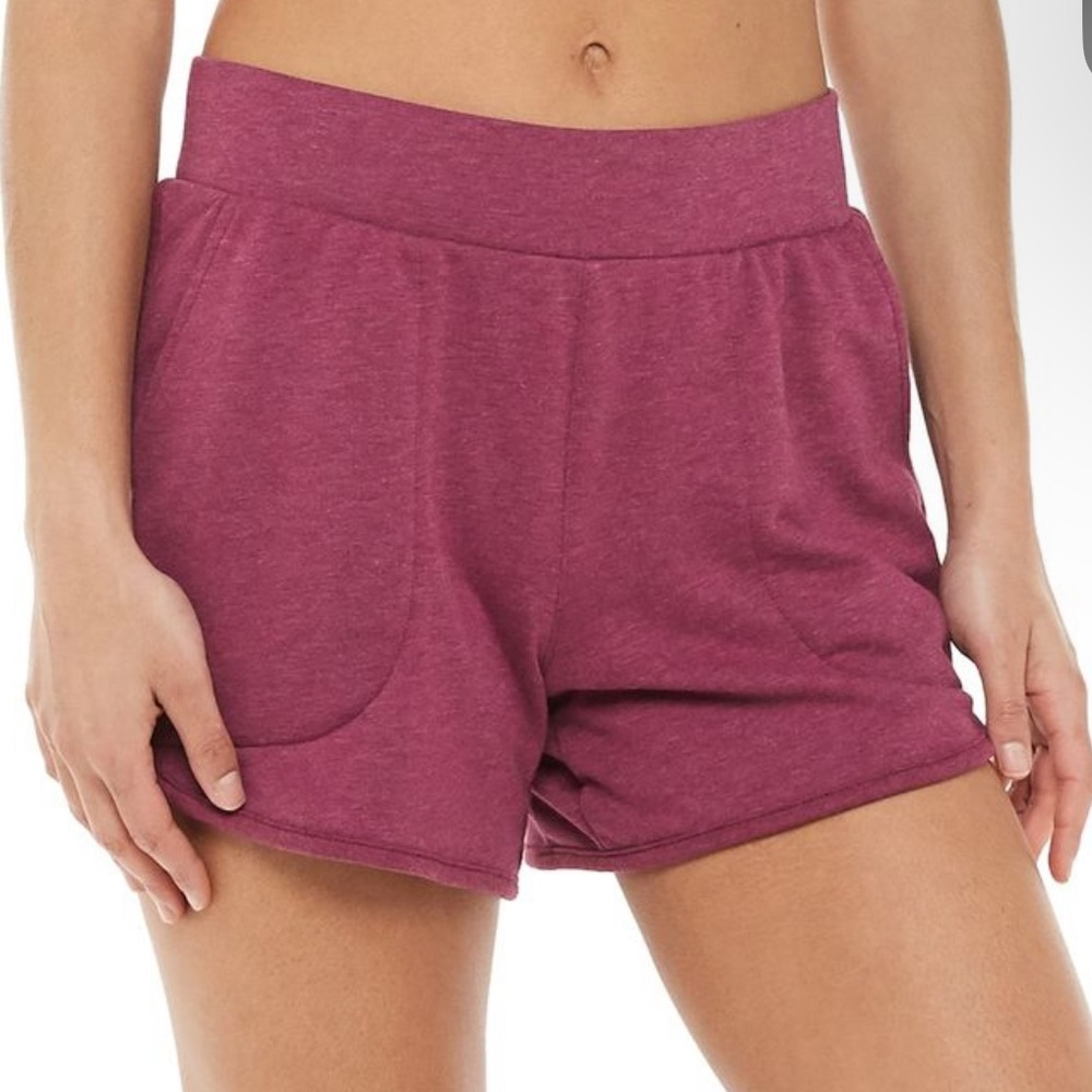 Nike yoga sweat shorts